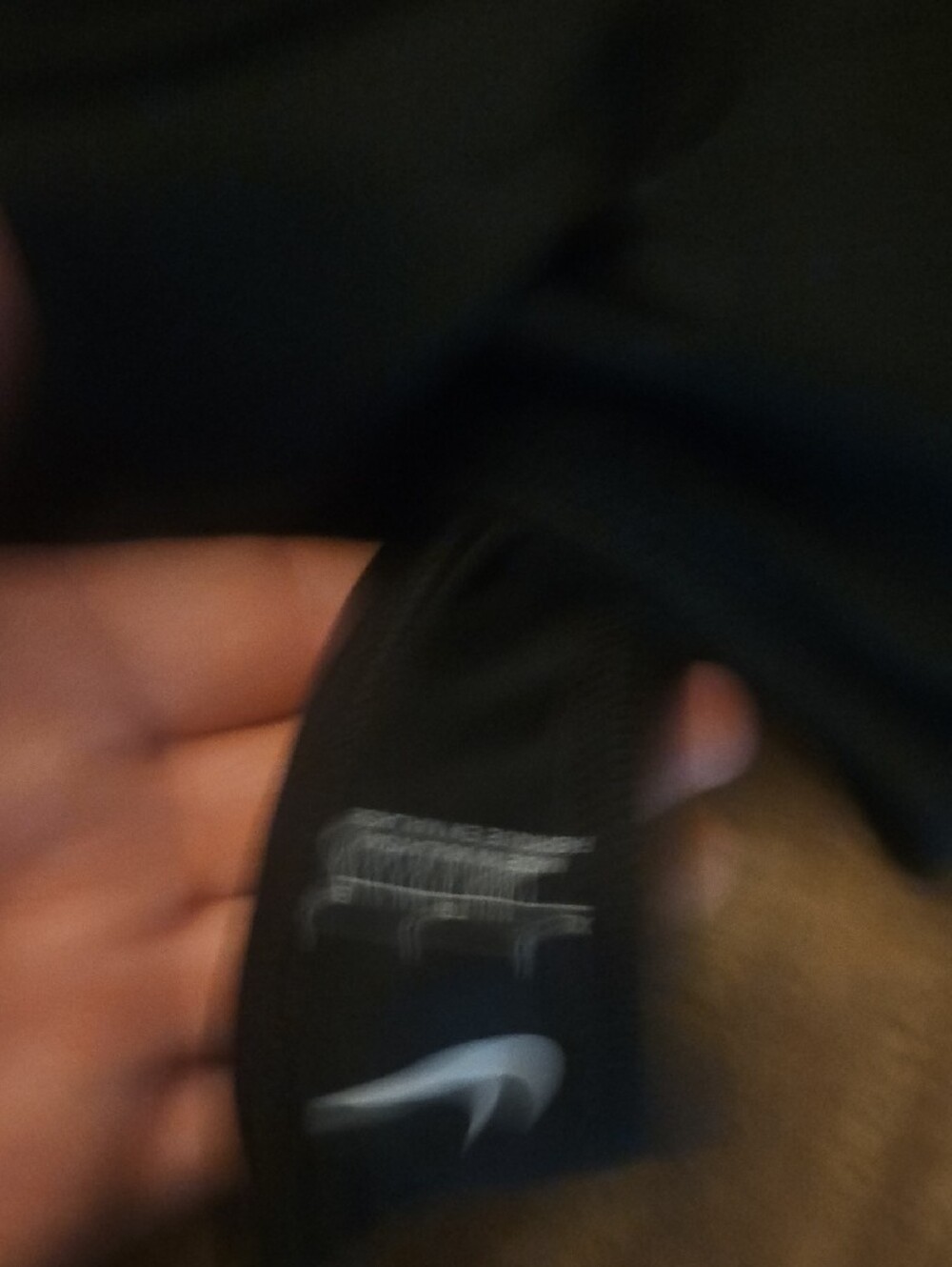 Nike Black Sports Bra with Branded Elastic Band X-large Razor Back - Picture 4 of 4